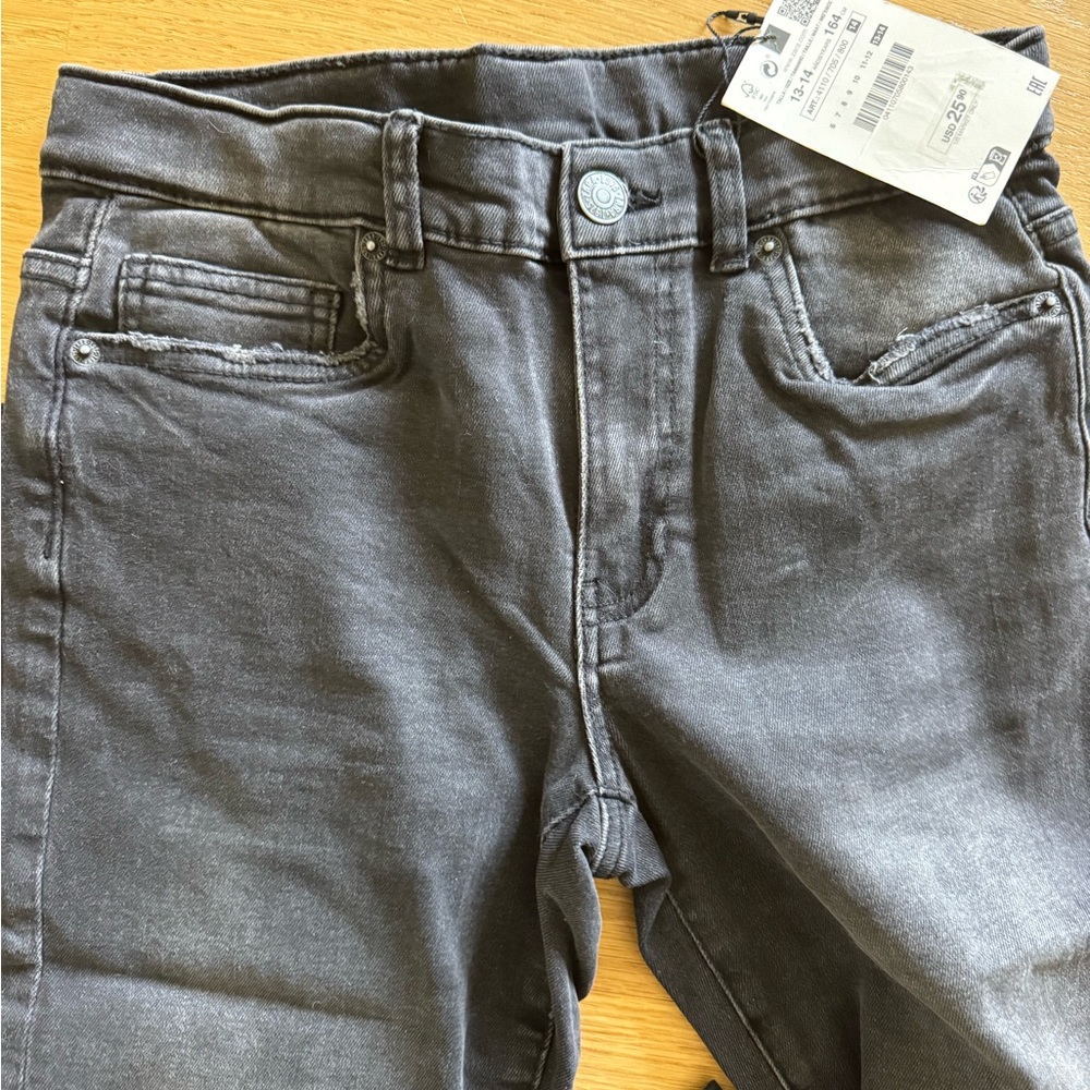 Zara‎ Charcoal Denim Pants
